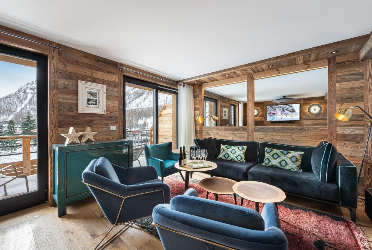 Appartement Etoile - LES CHALETS COVAREL Val-dʼIsère Eksteriør billede